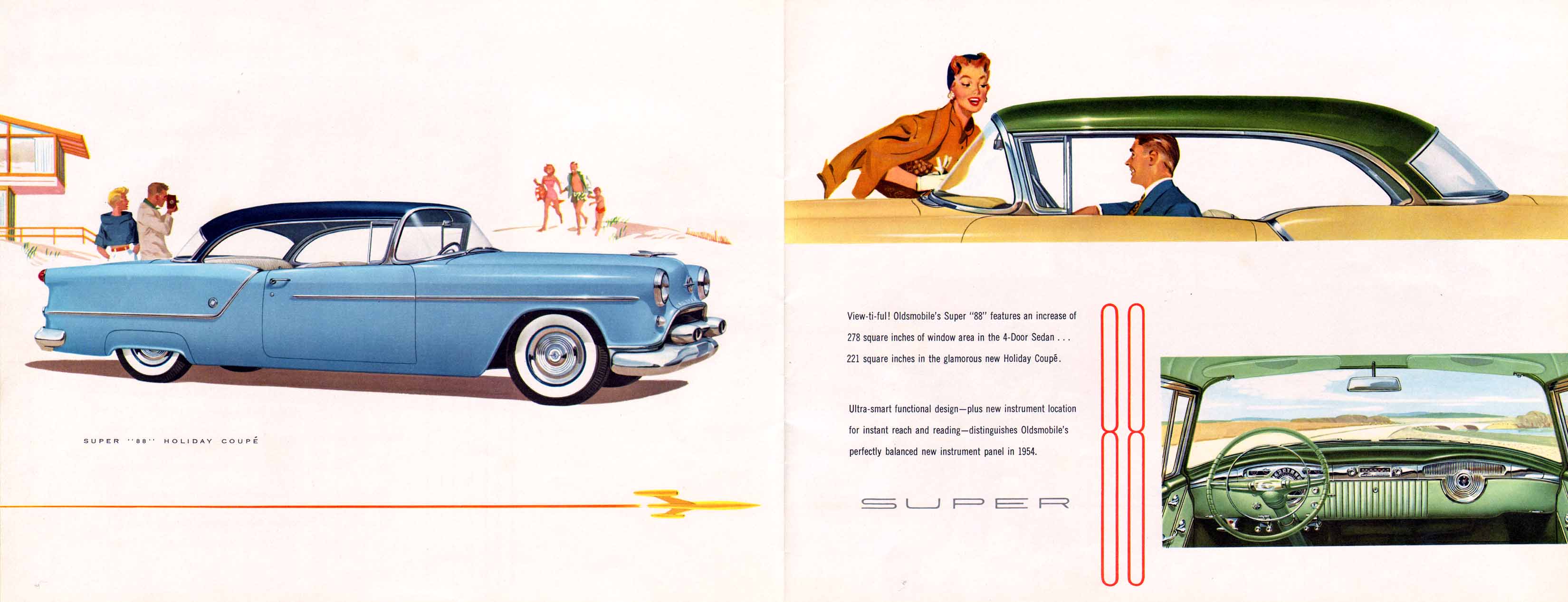 1954 Oldsmobile Motor Cars Brochure Page 6